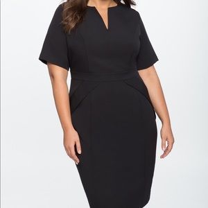 Black Eloquii Work Dress Size 18